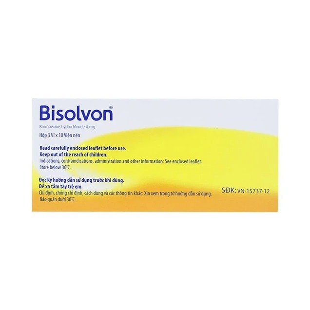 Bisolvon 8mg1 Trường Thọ - Bisolvon 8mg1