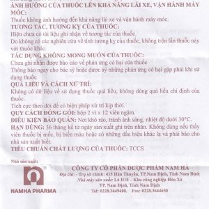 Trường Thọ - Viên ngậm ho Bổ Phế Nam Hà tiêu đờm, bổ phổi 1 Trường Thọ - Bo Phe Nam Ha 2