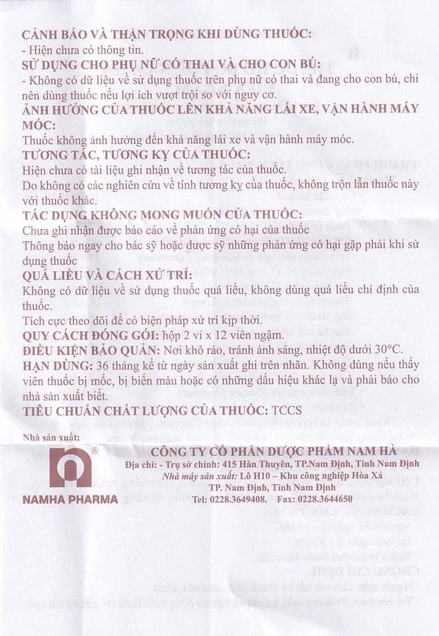 Bổ Phế Nam Hà 2 Trường Thọ - Bo Phe Nam Ha 2