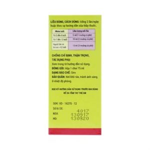 Trường Thọ - Siro Coje Ho TW3 (75ml) 2 Trường Thọ - Coje 1