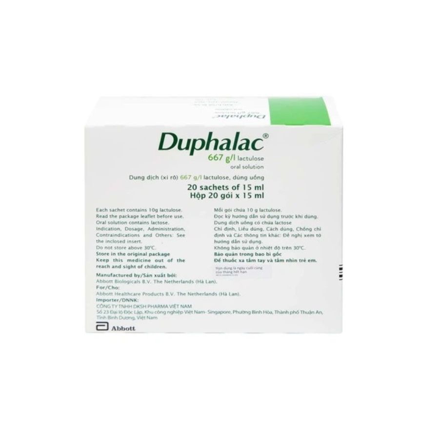Duphalac chỉnh 1 Trường Thọ - Duphalac chinh 1