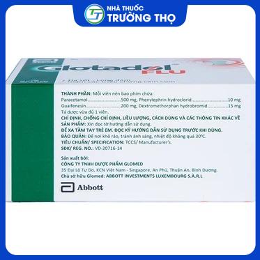 Glotadol Flu1 Trường Thọ - Glotadol Flu1