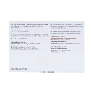 Trường Thọ - Janumet 50mg 850mg 1