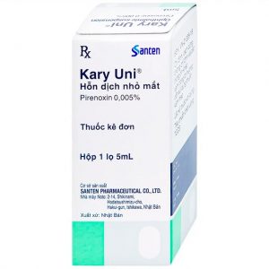 Trường Thọ - Thuốc nhỏ mắt Kary Uni Santen điều trị đục thủy tinh thể mới phát 3 Trường Thọ - Kary Uni 5ml Santen 1