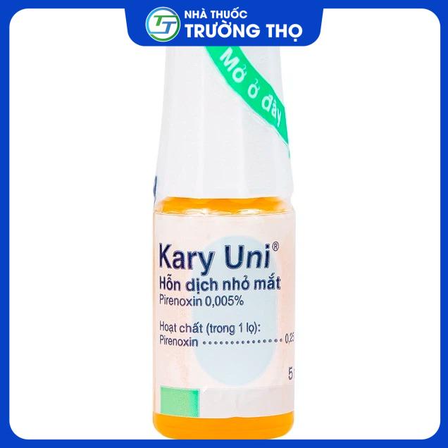 Kary Uni 5ml- Santen 2 Thuốc nhỏ mắt Kary Uni Santen điều trị đục thủy tinh thể mới phát (5ml)