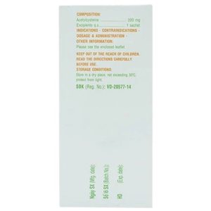 Trường Thọ - Bột uống Mitux 200mg DHG làm loãng chất nhầy đường hô hấp 3 Trường Thọ - Mitux 200mg1