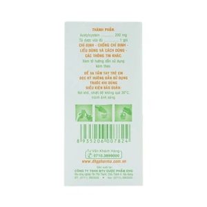 Trường Thọ - Bột uống Mitux 200mg DHG làm loãng chất nhầy đường hô hấp 1 Trường Thọ - Mitux 200mg3