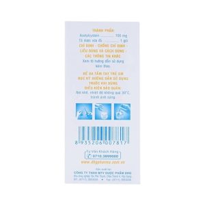 Trường Thọ - Bột uống Mitux E 100mg DHG Pharma làm loãng chất nhầy 1 Trường Thọ - Mitux E 2