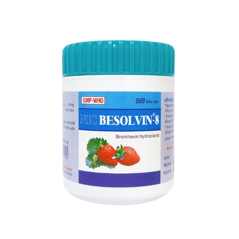 NIC Besolvin 8mg Trường Thọ - NIC Besolvin 8mg