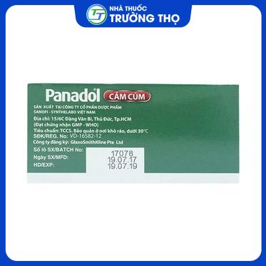 Panadol1 Trường Thọ - Panadol1