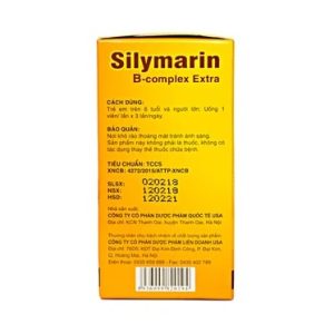 Trường Thọ - Viên uống Silymarin B-Complex Extra giúp mát gan, lợi mật, tăng cường chức năng gan (10 vỉ x 10 viên) 3 Trường Thọ - Silymarin B Complex 1