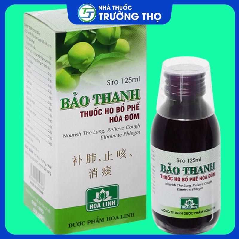 Siro-bao-thanh-125ml-1 Siro Bảo Thanh 125ml điều trị các chứng ho, viêm phổi