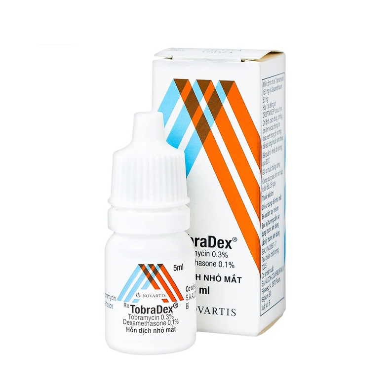 Trường Thọ - Hỗn dịch nhỏ mắt Tobradex điều trị tình trạng viêm ở mắt Trường Thọ - Hỗn dịch nhỏ mắt Tobradex điều trị tình trạng viêm ở mắt