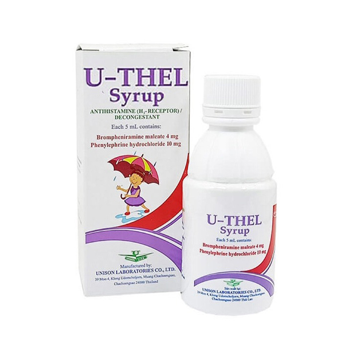 Trường Thọ Siro U-Thel giảm triệu chứng bệnh lý hô hấp Trường Thọ Siro U-Thel giảm triệu chứng bệnh lý hô hấp