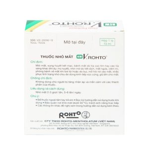 Trường Thọ - Thuốc nhỏ mắt New V.Rohto điều trị mỏi mắt, sung huyết kết mạc 2 Trường Thọ - Smart Pharma Thuoc nho mat New V.Rohto dieu tri moi mat sung huyet ket mac 2