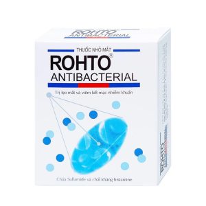 Trường Thọ - Thuốc nhỏ mắt Rohto Antibacterial điều trị lẹo mắt, viêm kết mạc, viêm mi mắt 1 Trường Thọ - Smart Pharma Thuoc nho mat Rohto Antibacterial dieu tri leo mat viem ket mac viem mi mat 13ml 1