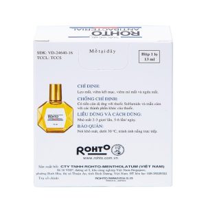 Trường Thọ - Smart Pharma Thuoc nho mat Rohto Antibacterial dieu tri leo mat viem ket mac viem mi mat 13ml 2