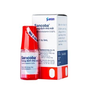 Trường Thọ - Thuốc nhỏ mắt Sancoba Santen cải thiện sự dao động về điều tiết trong chứng mỏi mắt (5ml)