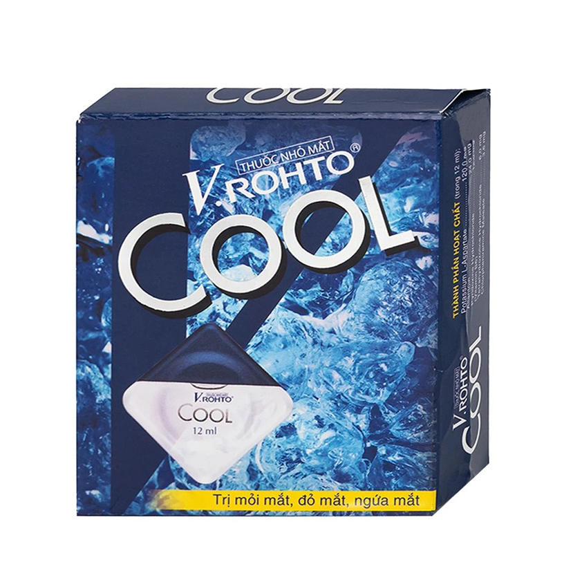 Trường Thọ - Thuốc nhỏ mắt V.Rohto Cool (12ml) điều trị mỏi mắt, đỏ mắt, ngứa mắt 1 Trường Thọ - Smart Pharma Thuoc nho mat V.Rohto Cool 12ml dieu tri moi mat do mat ngua mat 1