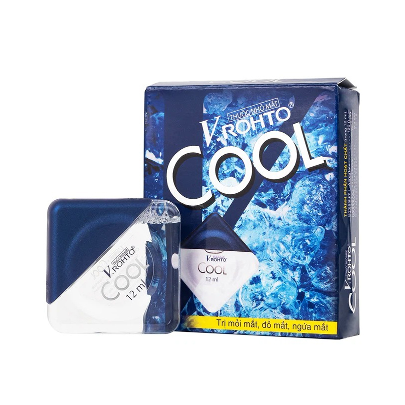 Trường Thọ - Thuốc nhỏ mắt V.Rohto Cool (12ml) điều trị mỏi mắt, đỏ mắt, ngứa mắt Trường Thọ - Thuốc nhỏ mắt V.Rohto Cool (12ml) điều trị mỏi mắt, đỏ mắt, ngứa mắt