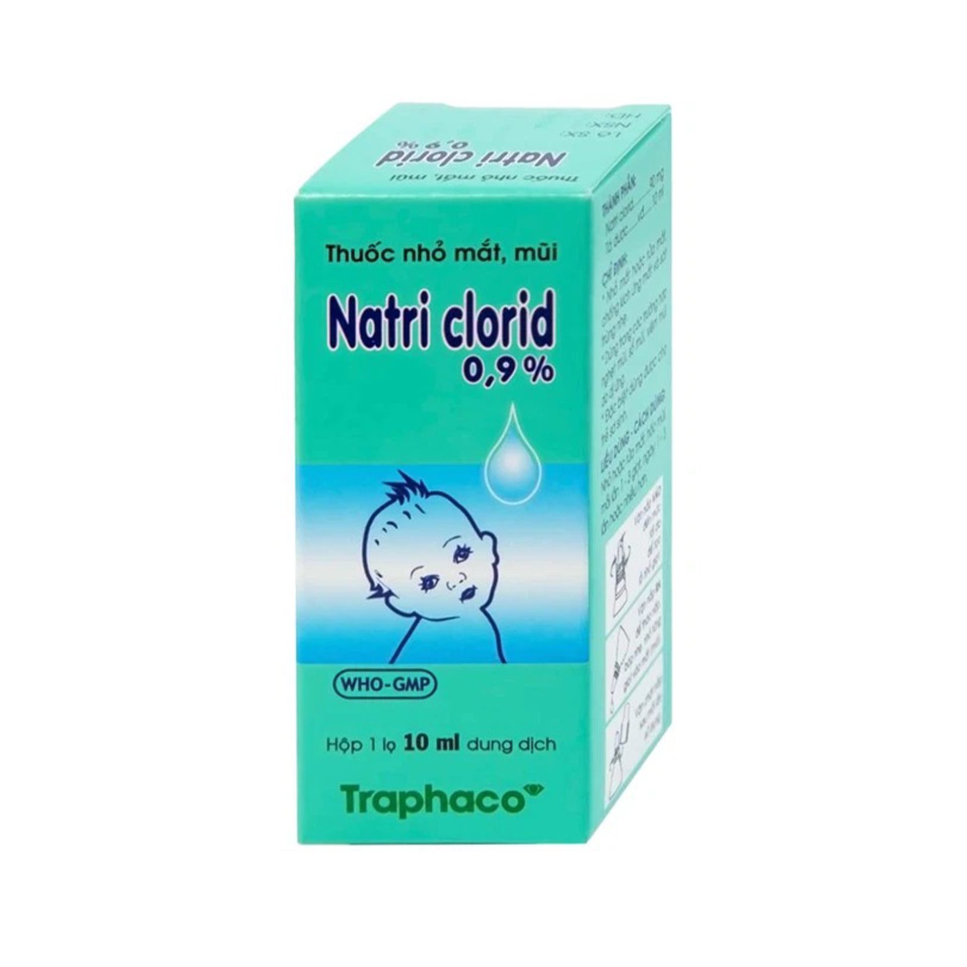 Smart-Pharma-Thuốc nhỏ mắt, mũi Natri Clorid 0,9% Traphaco giảm nghẹt mũi, chảy mũi, viêm mũi dị ứng (10ml)2 Trường Thọ - Smart Pharma Thuoc nho mat mui Natri Clorid 09 Traphaco giam nghet mui chay mui viem mui di ung 10ml2