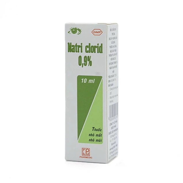 Trường Thọ Thuốc nhỏ mắt, nhỏ mũi Natri Clorid 0,9% Pharmedic hỗ trợ rửa mắt, rửa mũi, phụ trị nghẹt mũi, sổ mũi.jpg 1 Trường Thọ - Smart Pharma Thuoc nho mat nho mui Natri Clorid 09 Pharmedic ho tro rua mat rua mui phu tri nghet mui so mui.jpg 1