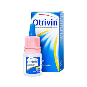 Trường Thọ Thuốc nhỏ mũi Otrivin 0.05% GSK điều trị nghẹt mũi, sung huyết mũi họng (10ml)