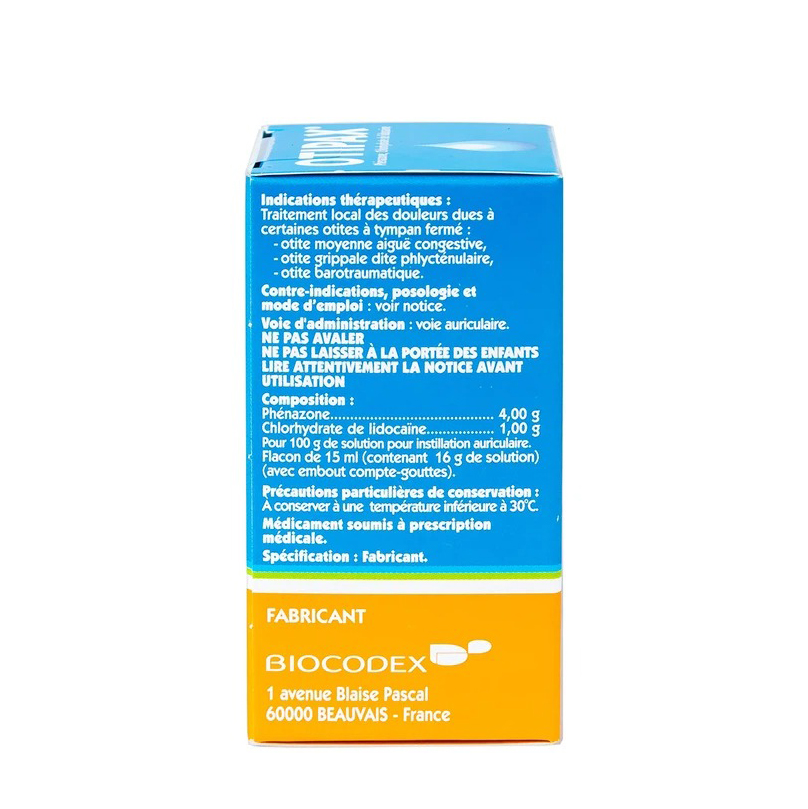 Trường Thọ - Thuốc nhỏ tai Otipax Biocodex điều trị đau do viêm tai 1 Trường Thọ - Smart Pharma Thuoc nho tai Otipax Biocodex dieu tri dau do viem tai 1