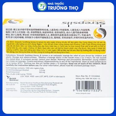 Strepsils Soothing1 Trường Thọ - Strepsils Soothing1