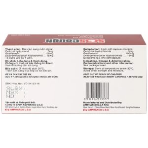 Trường Thọ - Thuốc SOSCough điều trị ho khan, ho do kích ứng 4 Trường Thọ - Thuoc SOSCough1