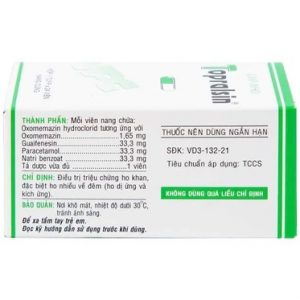 Trường Thọ - Thuốc Topralsin Pharimexco điều trị ho khan 2 Trường Thọ - Topralsin3