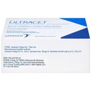 Trường Thọ - Thuốc Ultracet Janssen giảm đau từ trung bình đến nặng 3 Trường Thọ - Ultracet 1