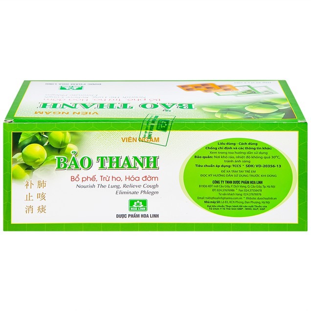 Viên ngậm Bảo Thanh Có đường 1 Trường Thọ - Vien ngam Bao Thanh Co duong 1