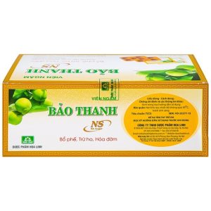 Trường Thọ - Viên ngậm Bảo Thanh không đường - bổ phế, trừ ho, hóa đờm (20 vỉ x 5 viên) 3 Trường Thọ - Vien ngam Bao Thanh2