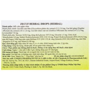 Trường Thọ - Vien ngam Zecuf Herbal Drops3