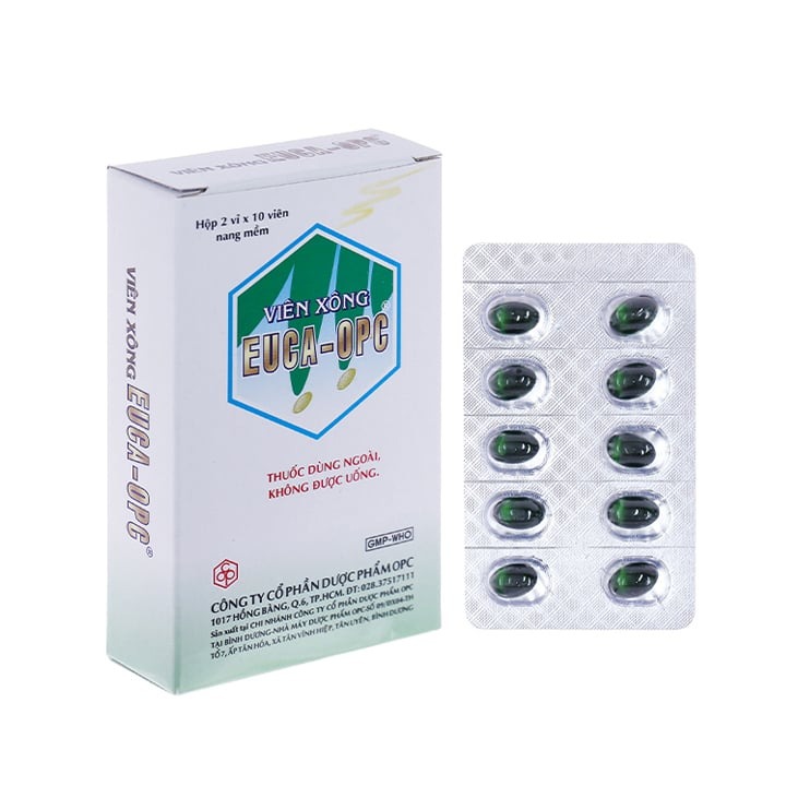Viên xông Euca-OPC Trường Thọ - Vien xong Euca OPC