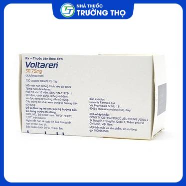 Voltaren SR 75mg2 Trường Thọ - Voltaren SR 75mg2