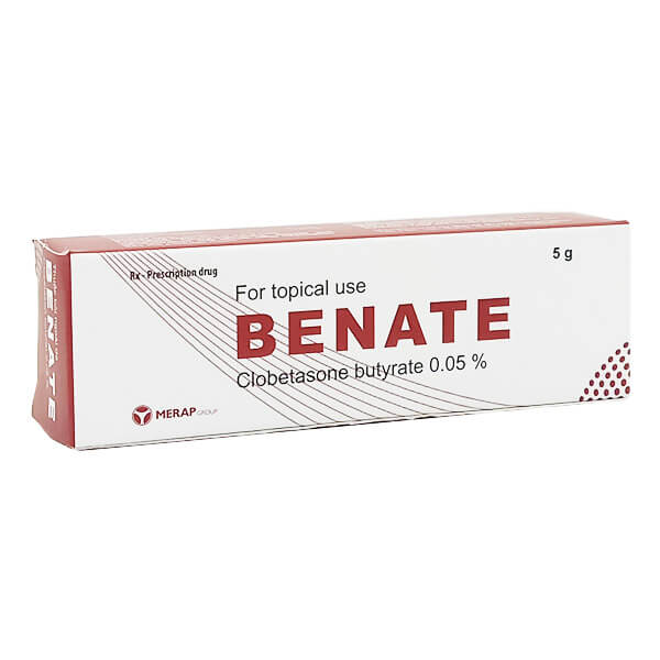benate-5g Benate 5g Merap trị chàm (eczema) và viêm da