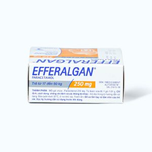 Trường Thọ - Bột sủi Efferalgan 250mg giảm đau hạ sốt cho trẻ từ 17-50 kg 2 Trường Thọ - bot sui efferalgan 250mg 2