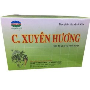 Trường Thọ - Cảm xuyên hương Armephaco hộp 10 vỉ x 10 viên 1 Trường Thọ - cam xuyen huong armephaco 1