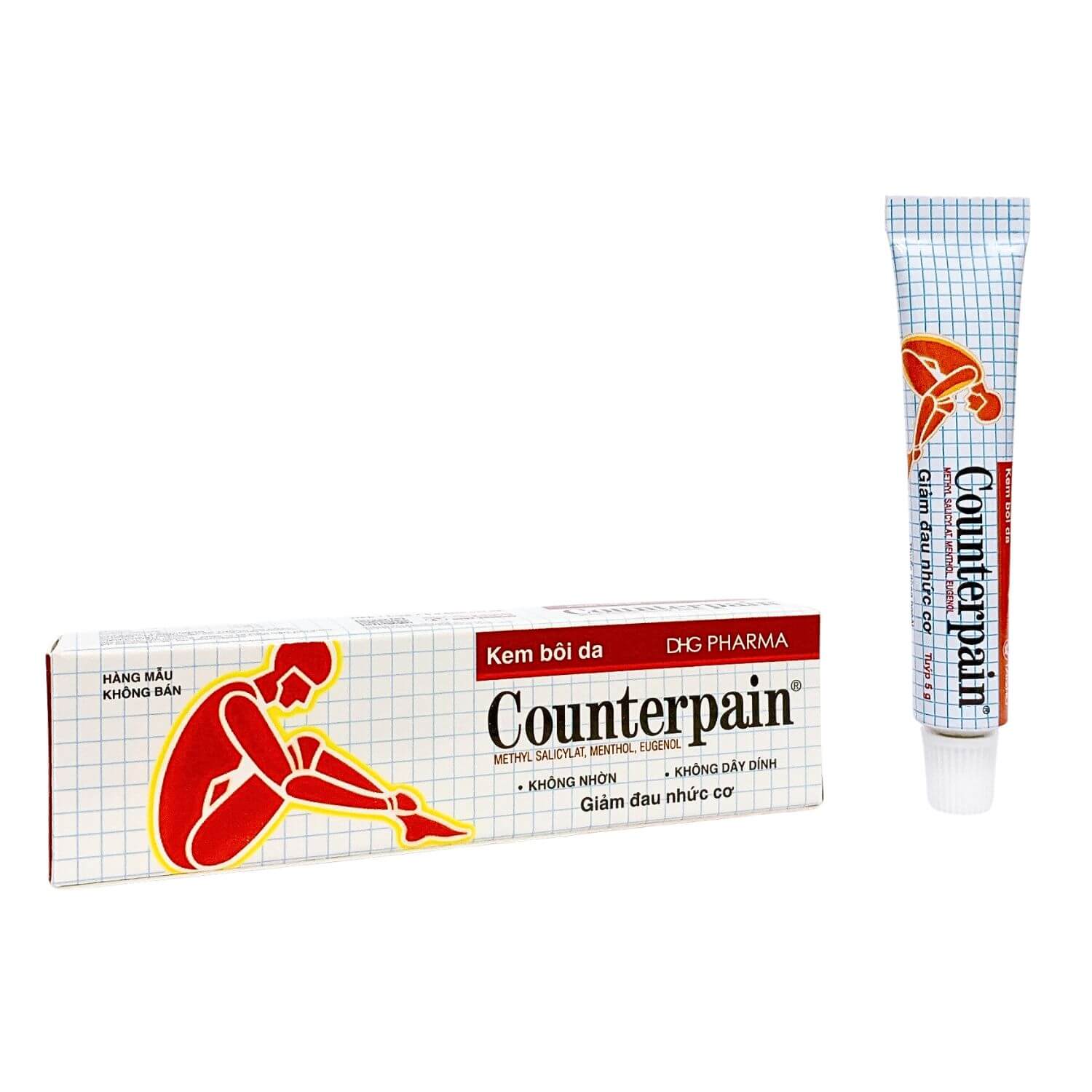counterpain-5g Kem bôi da Counterpain 5g Dược Hậu Giang