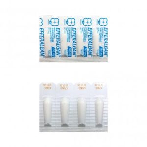 Trường Thọ - Efferalgan 150mg Viên đặt hạ sốt giảm đau cho trẻ 10-15kg 1 Trường Thọ - efferalgan 150mg 1