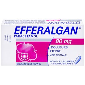 Trường Thọ - Viên đặt Efferalgan 80mg hạ sốt giảm đau cho trẻ 1 Trường Thọ - efferalgan 80mg 1