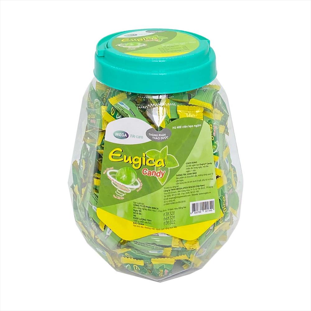 eugica-candy-400-vien Eugica Candy 400 viên làm dịu cơn ho và giảm đau rát họng