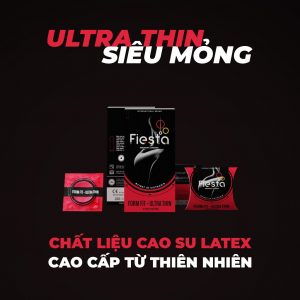 Trường Thọ - Bao cao su Fiesta Form Fit 3 cái ôm sát, siêu mỏng 2 Trường Thọ - fiesta form fit 3 cai 1