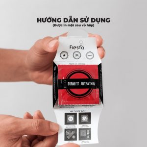 Trường Thọ - Bao cao su Fiesta Form Fit 3 cái ôm sát, siêu mỏng 1 Trường Thọ - fiesta form fit 3 cai