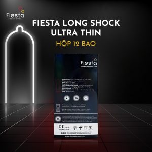 Trường Thọ - Fiesta Long Shock Ultra Thin kéo dài, siêu mỏng 12 cái 1 Trường Thọ - fiesta long shock 12 cai 1