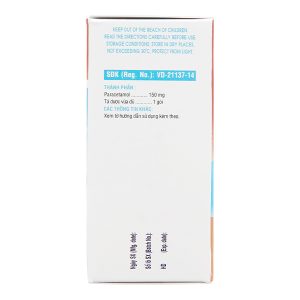 Trường Thọ - Bột sủi Hapacol 150mg hộp 24 gói - Dược Hậu Giang 3 Trường Thọ - hapacol 150mg 1