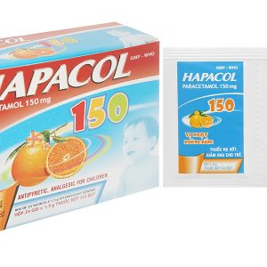 Trường Thọ - Bột sủi Hapacol 150mg hộp 24 gói - Dược Hậu Giang 1 Trường Thọ - hapacol 150mg 3