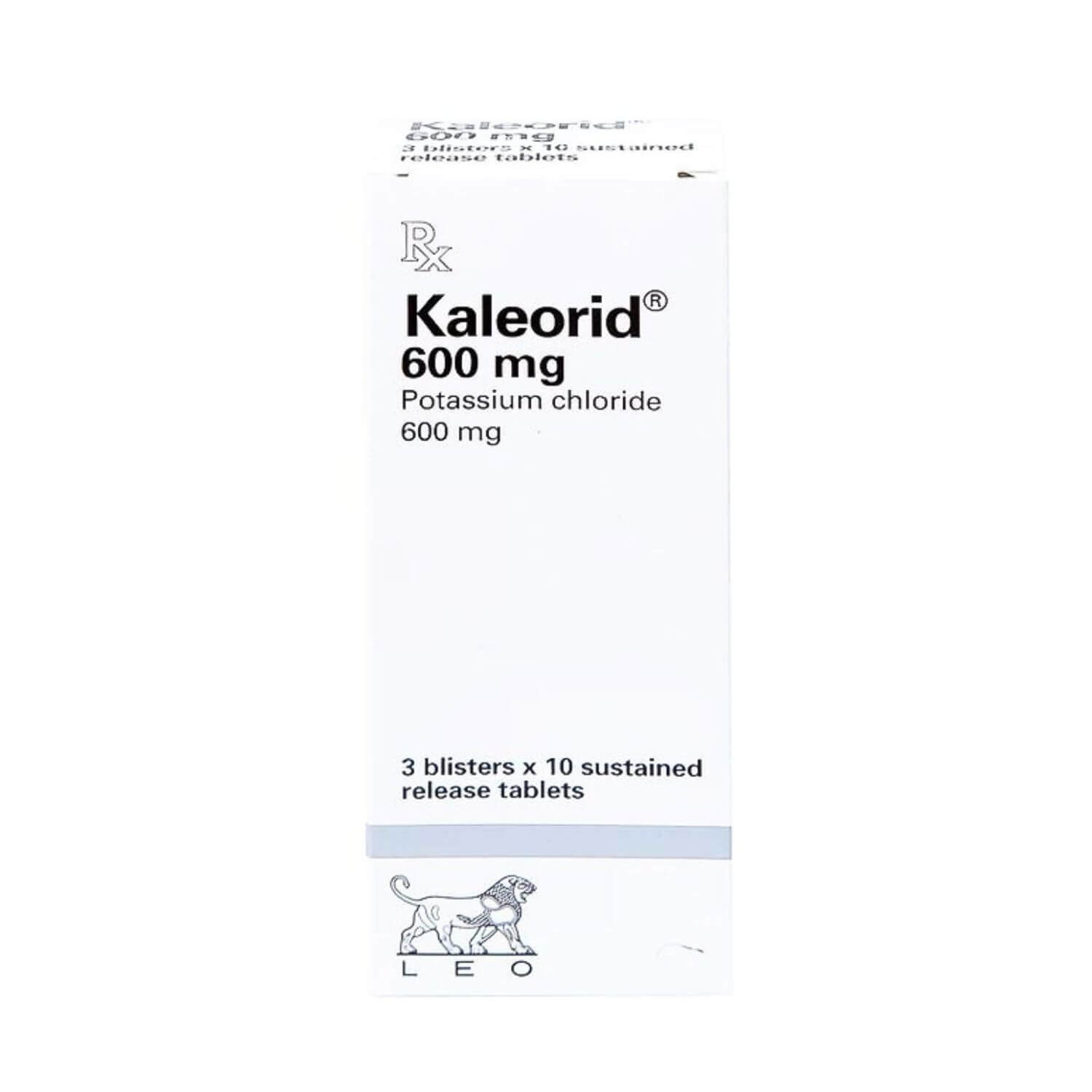 kaleorid-600mg Kaleorid 600mg giúp phòng và trị giảm kali máu